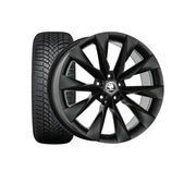 Set Roti Iarna Skoda cu Jante Crystal 19" si Anvelope Bridgestone Blizzak LM005 - CarFun.ro - Accesorii Originale