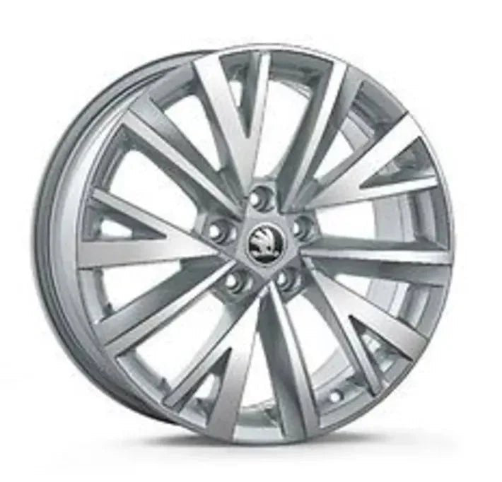 Set Roti Iarna Skoda cu Jante Gigaro 18" Argintii si Anvelope Bridgestone Blizzak LM005 235/55 R18 XL - CarFun.ro - Accesorii Originale