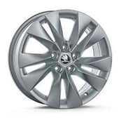Set Roti Iarna Skoda cu Jante Trifid 17" Argintii si Anvelope Bridgestone Blizzak LM005 215/65 R17 XL - CarFun.ro - Accesorii Originale