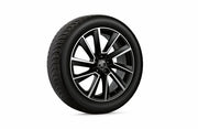 Set Roti Iarna Skoda Scala - Škoda Stratos 6,5x17 5/100/40 - Negru - CarFun.ro - Accesorii Originale Auto