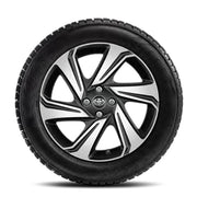 Set roti iarna Toyota Aygo X Cross - 175/65R17 Semperit - Jante aliaj originale - CarFun.ro - Accesorii Originale