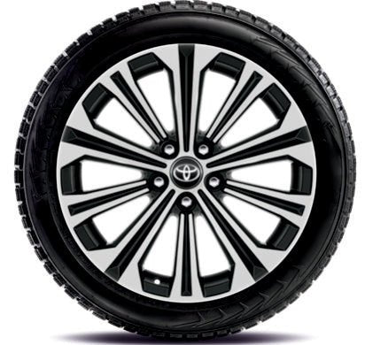 Set roti iarna Toyota Corolla 225/40R18, jante aliaj + anvelope Continental - CarFun.ro - Accesorii Originale