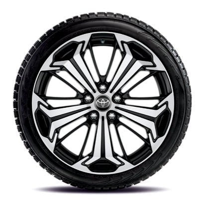 Set roti iarna Toyota RAV4 PHV 235/55R19, jante aliaj + anvelope Bridgestone - CarFun.ro - Accesorii Originale
