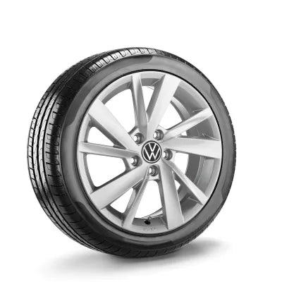 Set roti iarna VW Passat IX Variant (B9 - 3J) – 16", jante Gavia argintii, anvelope Continental TS 870 P Seal, cu senzori RDKS - CarFun.ro - Accesorii Originale