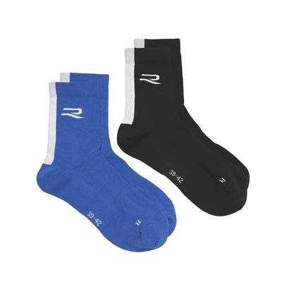 Set sosete Volkswagen R unisex 2 perechi negru albastru - CarFun.ro - Accesorii Originale