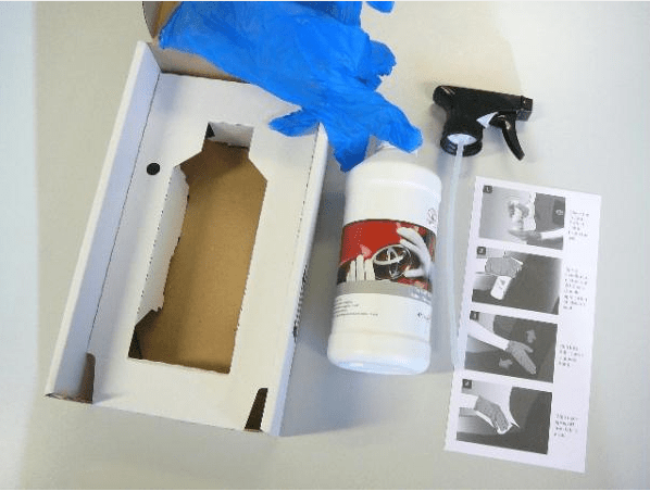 Solutie protectie textile Toyota ProTect spray - CarFun.ro - Accesorii Originale