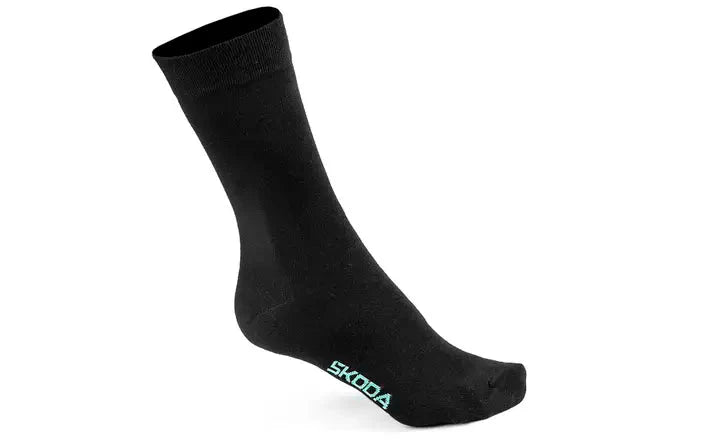 Sosete business pentru barbati Skoda, verde electric, marimea 43 - 46 - CarFun.ro - Accesorii Originale