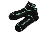 Sosete ciclism Skoda, negru si electric green - CarFun.ro - Accesorii Originale Auto