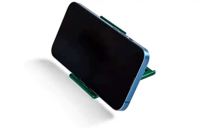 Suport telefon Skoda Handyhalter 6U0051431 – format card, emerald green, ABS reciclabil - CarFun.ro - Accesorii Originale