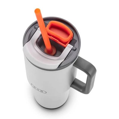 Termos Audi Kambukka 950ml inox gri cu maner si pai retractabil - CarFun.ro - Accesorii Originale