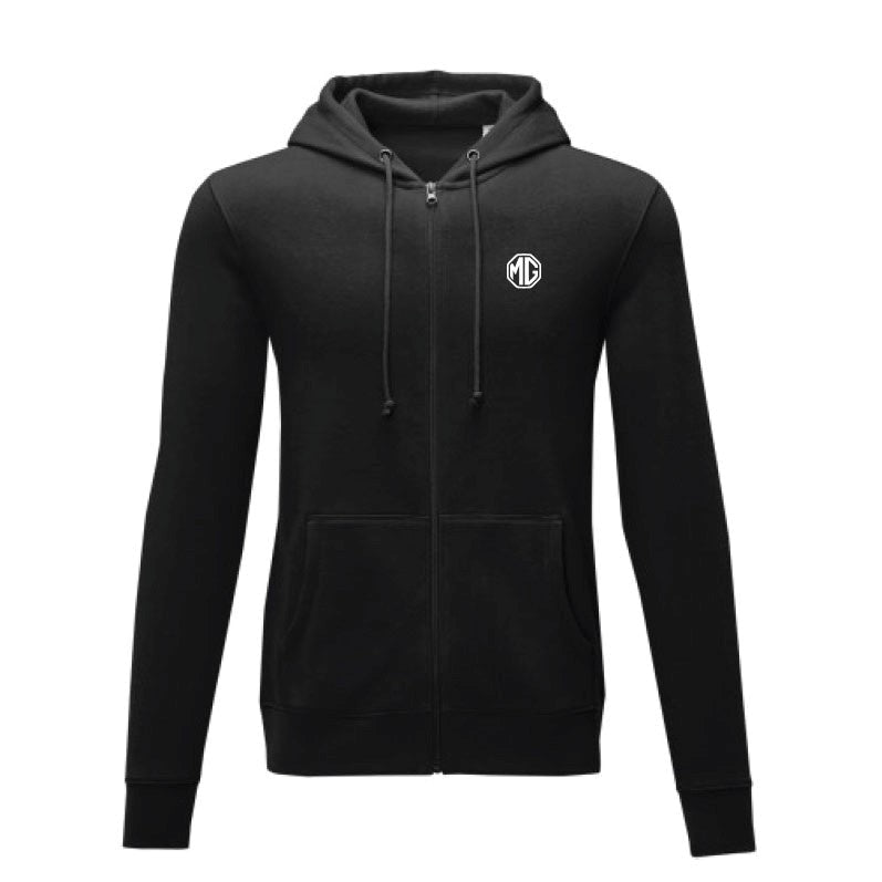 Theron Mens Full Zip Hoodie Black Original – hanorac barbati cu fermoar complet - CarFun.ro - Accesorii Originale
