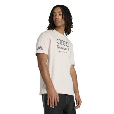 Tricou Audi Formula 1 Fan Graphic barbati alb - CarFun.ro - Accesorii Originale