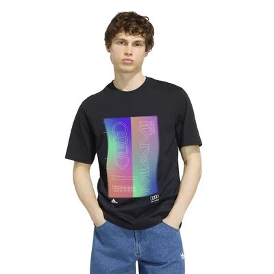Tricou barbat F1 Miami negru - CarFun.ro - Accesorii Originale