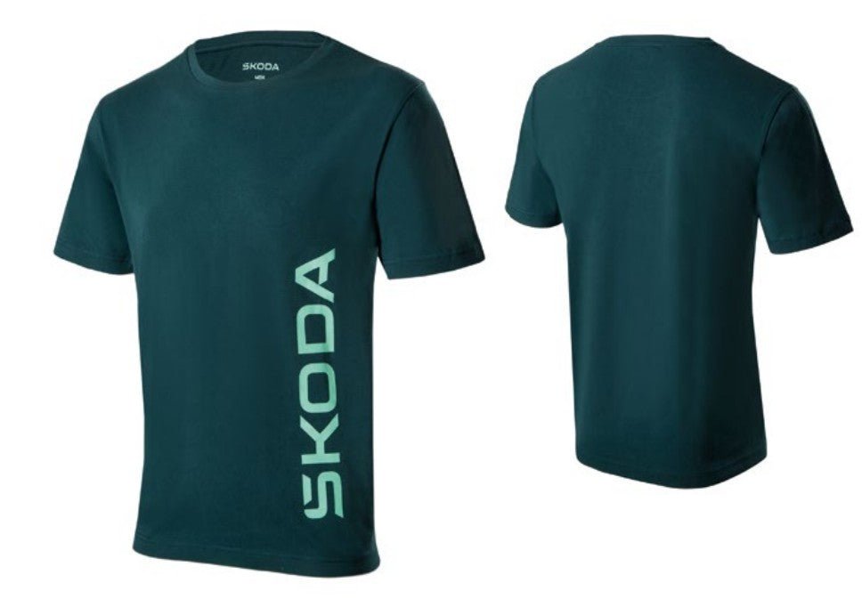 Tricou barbati Skoda Active, 100% bumbac - CarFun.ro - Accesorii Originale Auto