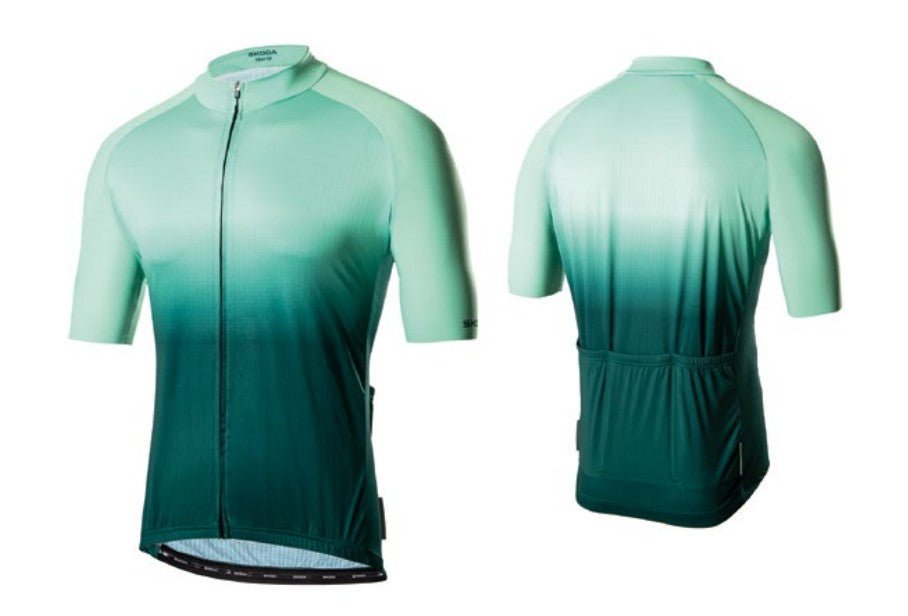 Tricou ciclism barbati Skoda ombre - CarFun.ro - Accesorii Originale Auto