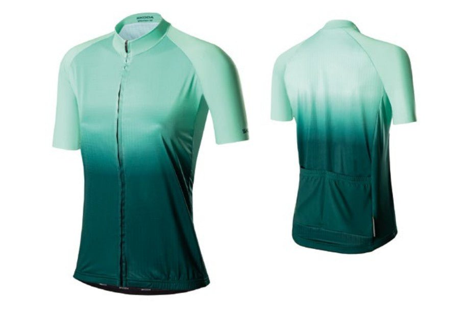 Tricou ciclism dama Skoda ombre - CarFun.ro - Accesorii Originale Auto