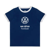 Tricou copii original Volkswagen Football Drop - albastru - CarFun.ro | Accesorii Originale Auto
