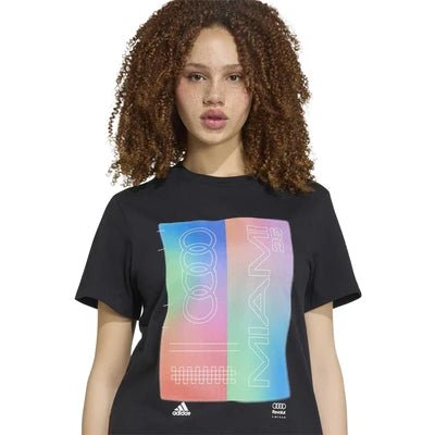 Tricou dama F1 Miami negru - CarFun.ro - Accesorii Originale