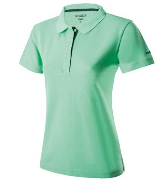 Tricou polo dama Skoda, 100% bumbac - CarFun.ro - Accesorii Originale Auto