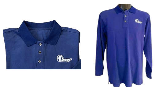 Tricou Polo MG100 cu Maneca Lunga Original - CarFun.ro - Accesorii Originale