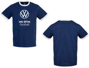 Tricou unisex original Volkswagen Football Drop - albastru - CarFun.ro | Accesorii Originale Auto