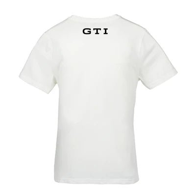 Tricou Volkswagen GTI, Design Skribble, Alb - CarFun.ro - Accesorii Originale Auto