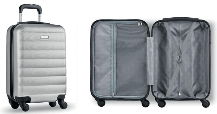 Troller Hard Case Matt Silver – troller rigid lifestyle, culoare argintiu mat - CarFun.ro - Accesorii Originale