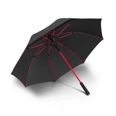Umbrela baston originala Audi Sport deschidere automata - negru/rosu - CarFun.ro | Accesorii Originale Auto