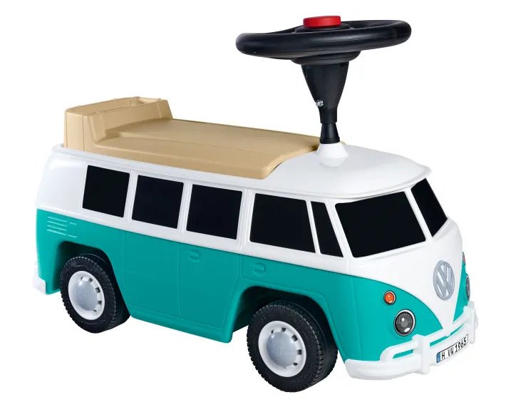 Vehicul pentru Copii Volkswagen T1, Petrol/Seeblau, Colectia Heritage - Volkswagen Shop