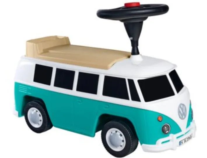 Vehicul pentru Copii Volkswagen T1, Petrol/Seeblau, Colectia Heritage - Volkswagen Shop