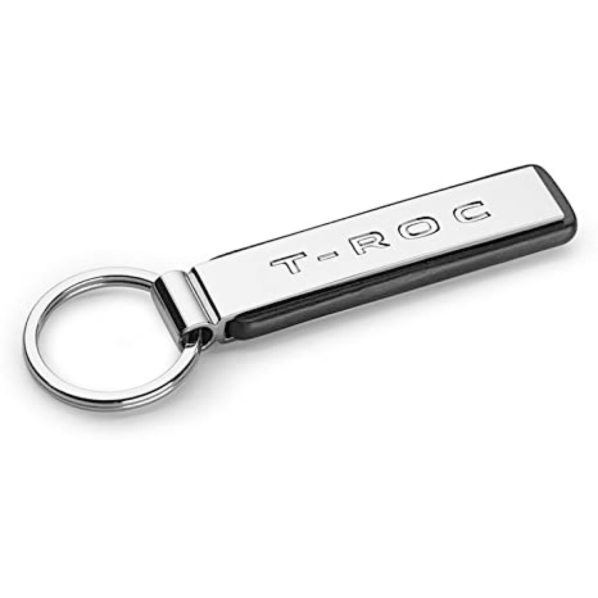 Breloc chei original original VW T - Roc metal si piele sintetica - CarFun.ro - Accesorii Originale